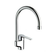 Cristina Ondyna - Robinet mitigeur cuisine col de cygne new day Chromé KN52251
