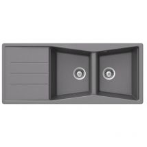 Vier de cuisine Cristalite Opus - 1160 x 500 x 195 mm - sous-meuble 80 cm - Coloris Croma - Schock