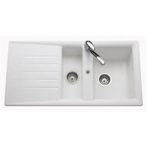 Aquatop - vier de cuisine Naturalite slave - l 980 x l 500 x p 185 mm - Blanc
