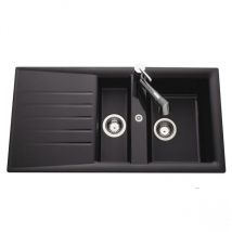 Aquatop - vier de cuisine Naturalite slave - l 980 x l 500 x p 185 mm - Noir