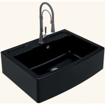 Chambord - vier timbre d'office granit noir foca 1 bac