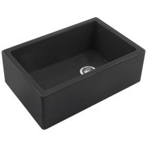 Chambord - vier timbre d'office granit noir philippe ii 1 bac - sans trop plein