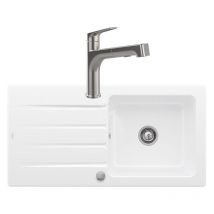 Villeroy&boch - Evier villeroy et boch Architectura 60 + Robinet de cuisine Junis Sky Shower