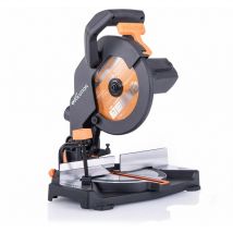 Power Tools R210Cms Troncatrice Radiale Multi-Materiale 210 Mm, 230 v, Multicolore, 42 x 29 x 32 cm, Regime minimo 3750 rpm, Angolo massimo di