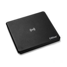 Evoline - Evo Line Sistema Prese a Scomparsa da Incasso Square 80 1 Schuko 1 Usb e Ricarica Wireless