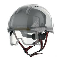 Evo Vistalens DualSwitch White/ABS Fumato Industrial Escalation Helmet