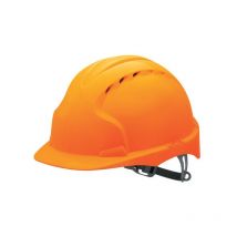 EVO2 Vented Orange Safety Helmet - Orange - JSP