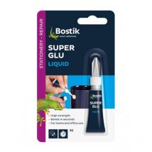 30813340 Superglue Liquid Tube 3g BST80607 - Bostik