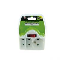 EVOE - Triplite 2x6A + 1x16A + inter