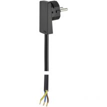 1512 0015 1100 Strom Anschlusskabel Schwarz 1.5 m - Evoline