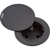 Evoline - 159280004100 Multipresa ad incasso 1 parte Nero 1 pz.