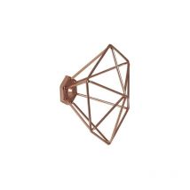 Evoludis - Tête portemanteau filaire métal cuivré