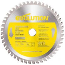Evolution Stainless Steel Cutting Circular Saw Blade 180 x 20mm x 48T