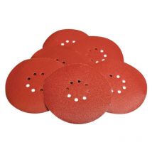 Evolution Power Tools - Evolution 078-0090 Dry Wall Sander Pads 80G Pack 6 EVLDWSPAD80