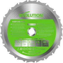 Disco multifunzione fury 210 mm - Evolution