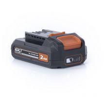 Evolution Power Tools - Pacco batteria agli ioni di litio, 2 Ah, 18 v