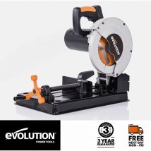 Evolution Power Tools - Evolution RAGE4 - 185mm Chop Saw with tct Multi-material Cutting Blade (110V)