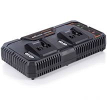 Evolution Power Tools - Evolution Cordless R18RCH-Li2 Double Port Fast Charger 18v Li-Ion ext