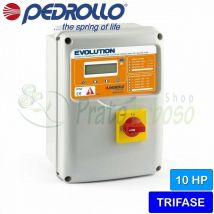 Pedrollo - evolution-tri / 2 - Cuadro electrónico para electrobomba trifásica de 10 hp