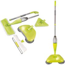 5PKUK, 5 in 1 Universal Spray Mop Set, Green - Ewbank
