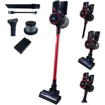 Ewbank - EWVC3210 AIRDASH1 2-In-1 Cordless Stick Vacuum Cleaner, Red/Black