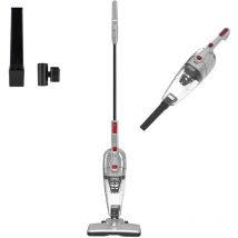 Ewbank - Grey/Red EWVC3107 Active Corded Stick Cleaner 2-in-1 Lightweight Upright and Handheld Vacuum with washable hepa Filter with Crevice Tool and