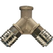 Manifold G 3/8 pollici / 15,39 mm Filettatura interna DN 7.2 2 giunti EWO