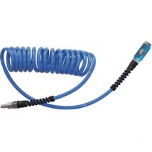 EWO - Set tubo spiralato id 8mm od 12mm L.3.5m pu codice di sicurezza dn 7.4