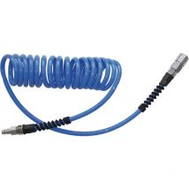 EWO - Set de tuyaux spiralés d. int. 6,5 mm d. ext. 10 mm l. 10 m polyuréthane raccord dn 7,2