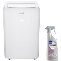 EWT - Climatiseur mobile réversible Snow'Air 3200W Blanc Classe a