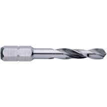 Exact - 05953 Hss Metall-spiralbohrer 6 Mm Gesamtlänge 50 Mm Din 3126 1/4' (6.3 Mm) 1 St.