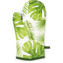 Foliage Guanto da Forno, Taglia Unica, Fodera 100% Cotone, Imbottitura in Poliestere - Excelsa