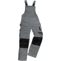 Excess Arbeitslatzhose Champ, Gr. 60 grau/schwarz