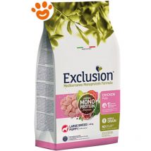 Crocchette Cane Mediterraneo Noble Grain Puppy Large Pollo 12 kg Exclusion