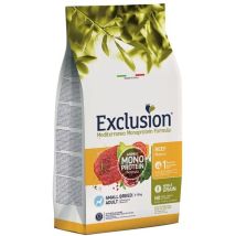 Cane Small Adult Mediterraneo Noble Grain 500gr Manzo - Exclusion