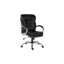 Teknik - Executive Office Chair In black Bonded Leather - Black