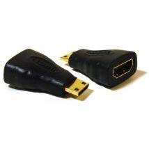 Hdmi-adapter - Mcad - Gold - Hdmi Weiblich Zu Mini Hdmi Männlich - Video - Schwarz