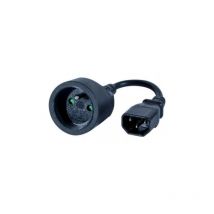 Exertis Connect - AdaptateurIECC14 / CEE7femelle (ECF-809071)