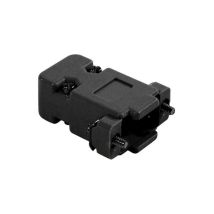 Exertis Connect - Capot DB9 - plastique noir (711090)
