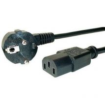 Standard-netzkabel Schwarz