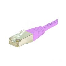 Cordon patch RJ45 s/ftp CAT6 Rose - 30 m (ECF-854488) - Exertis Connect