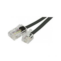 Exertis Connect - Cordon téléphonique RJ11 vers RJ45 Noir - 7.00M (ECF-911738)