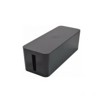 Grande boite cache multiprise noir (ECF-573424) - Exertis Connect