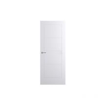 Wickes - Exeter White Moulded Fully Finished Ladder Internal Door - 1981 x 762mm