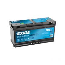 Batería de Coche Tudor 105Ah agm EK1050 start/stop