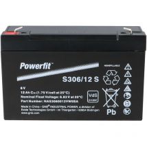Powerfit Bleiakku agm 6V 12Ah S306/12 s - Exide