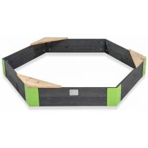 Errebi Group - exit Aksent wooden sandpit hexagon 160x140cm