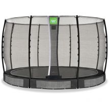 EXIT Allure Classic Bodentrampolin ø366cm - schwarz