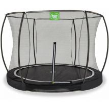 Exit Black Edition ground trampoline 10ft - black