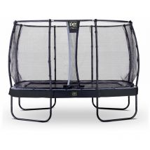 Exit Toys - Exit Elegant Premium Trampolin 244x427cm Mit Deluxe Sicherheitsnetz - Schwarz